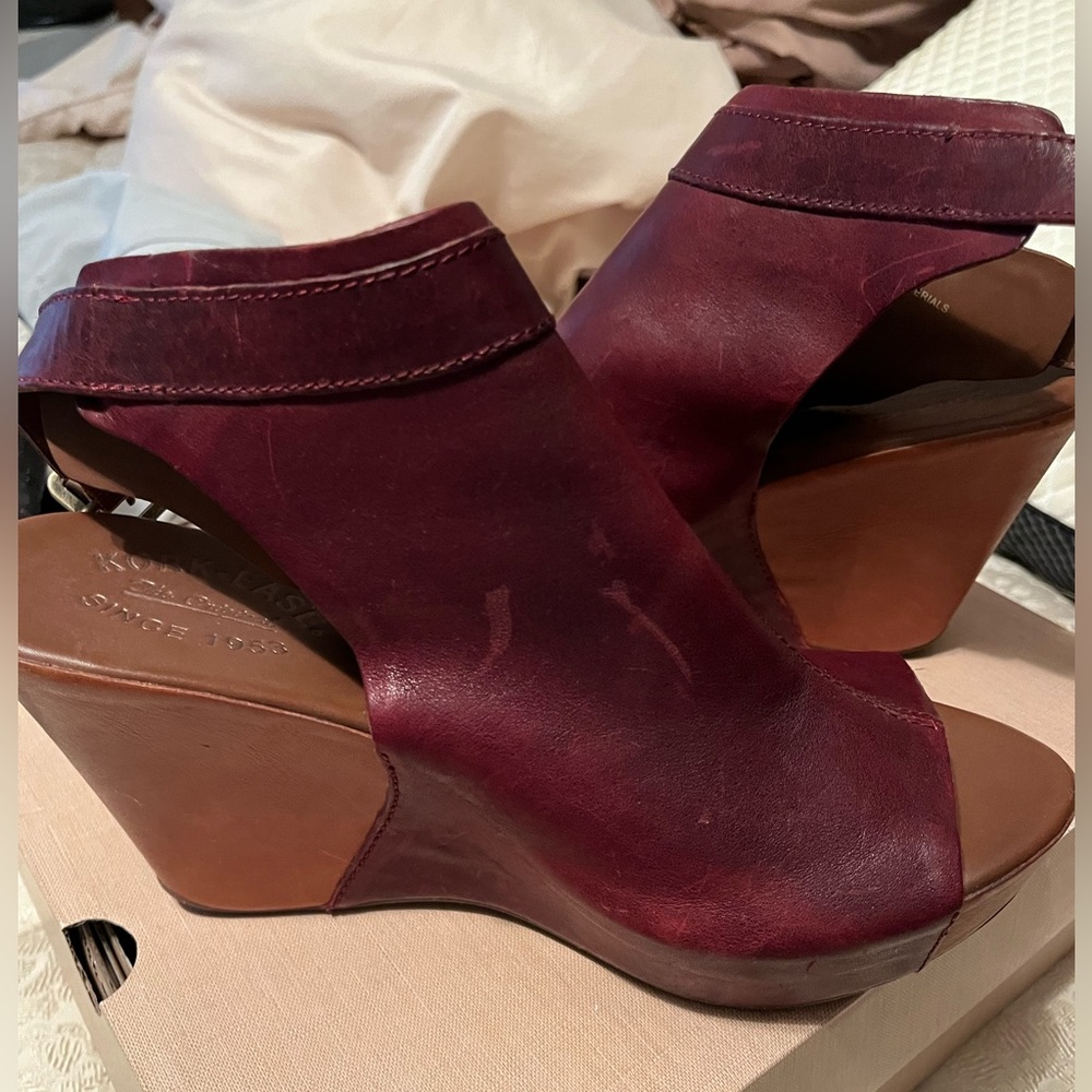 Kork Ease Wedge burgundy